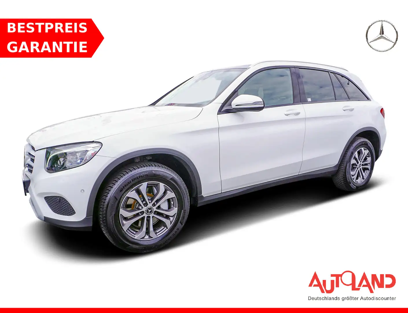 Mercedes-Benz GLC 250 4Matic Burmester AHK Totwinkel Panorama Weiß - 1