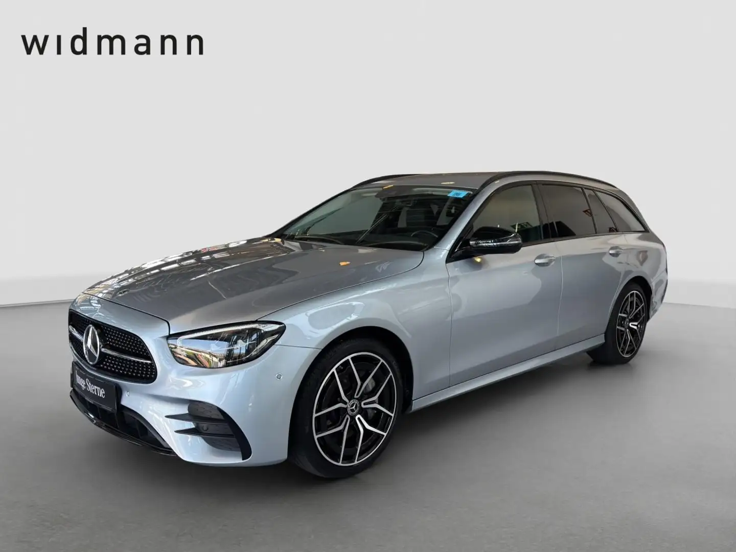 Mercedes-Benz E 450 4M T *AMG*Night*Sitzklima*Leder*Kamera*19" Silber - 1