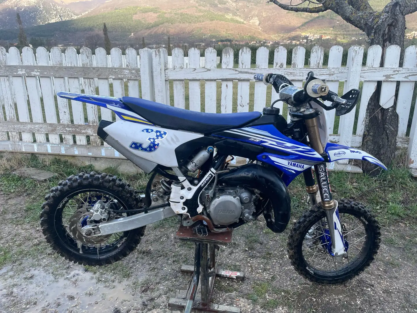 Yamaha YZ 65 minicross yamaha 65 Blu/Azzurro - 1