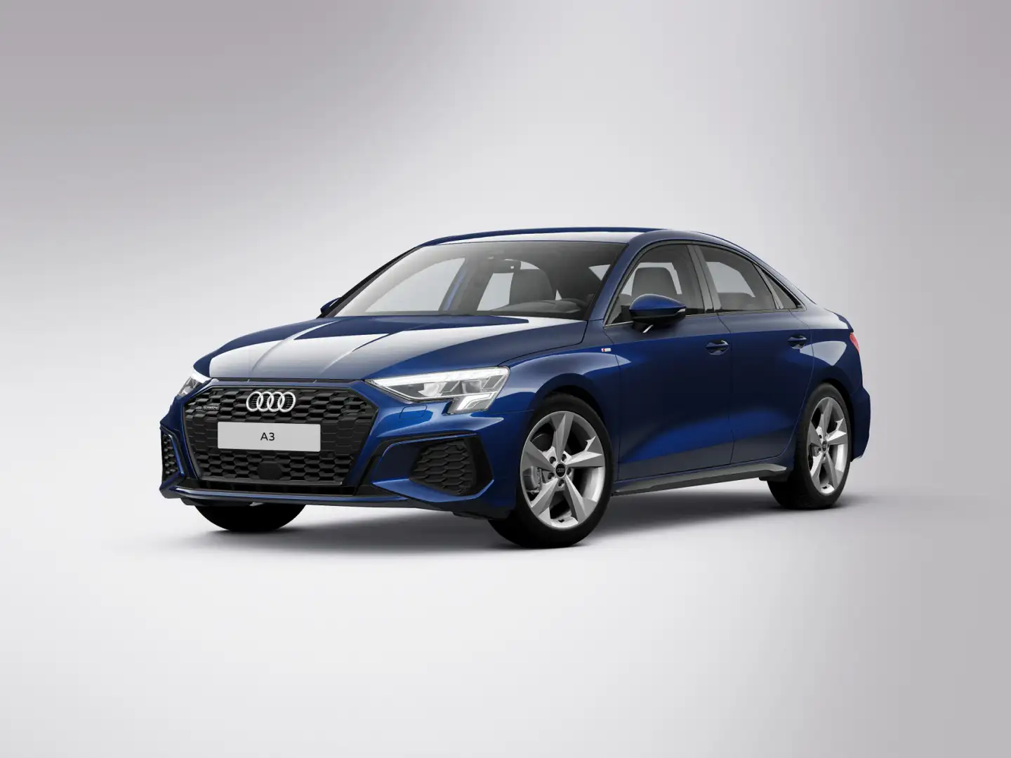 Audi A3 40 TDI quattro 2x S line LED Navi R Blau - 2