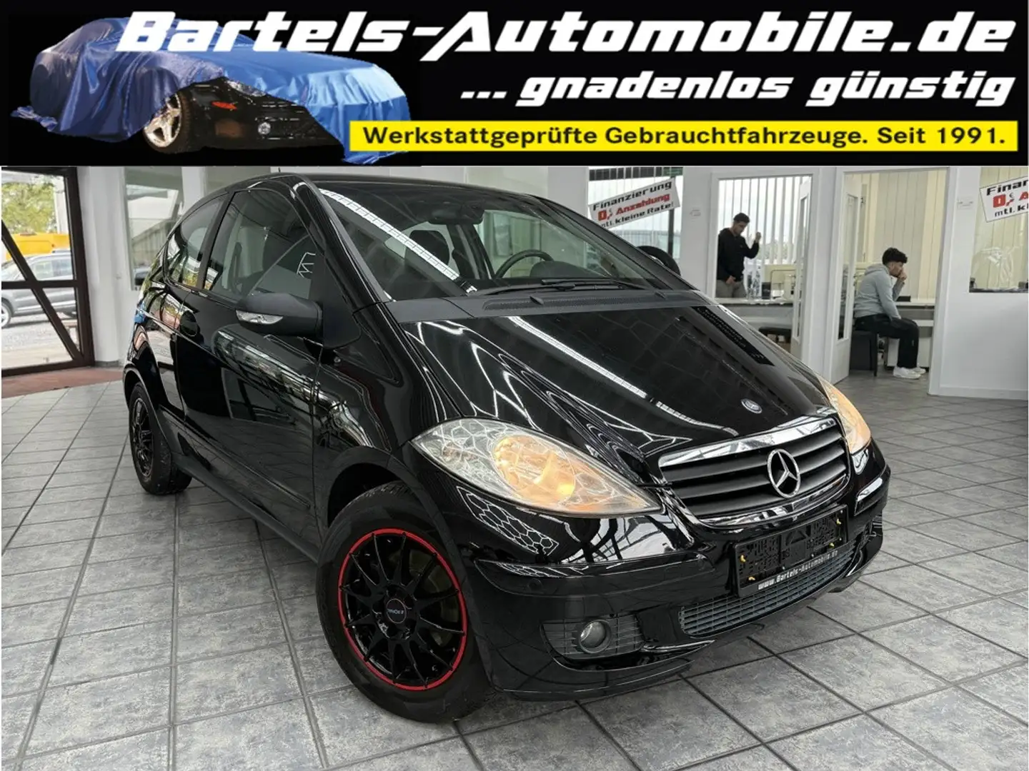 Mercedes-Benz A 170 Classic, Klima, Sitzheizung, AHK, PDC Schwarz - 1