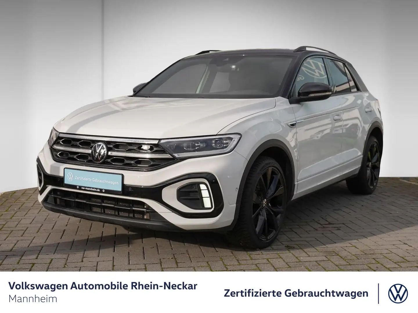 Volkswagen T-Roc 1.5 TSI R-Line DSG Navi Kamera LED uvm Weiß - 2
