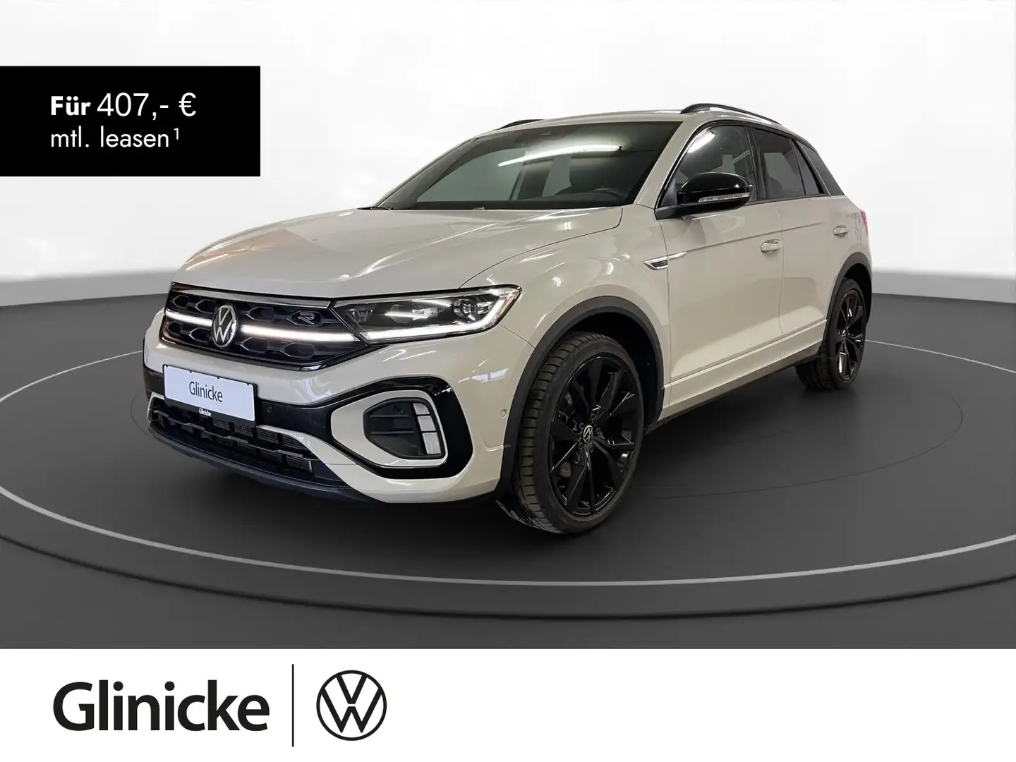 Volkswagen T-Roc 2.0 TSI 4M R-Line Matrix LM 19" Navi RFK A Silber - 1