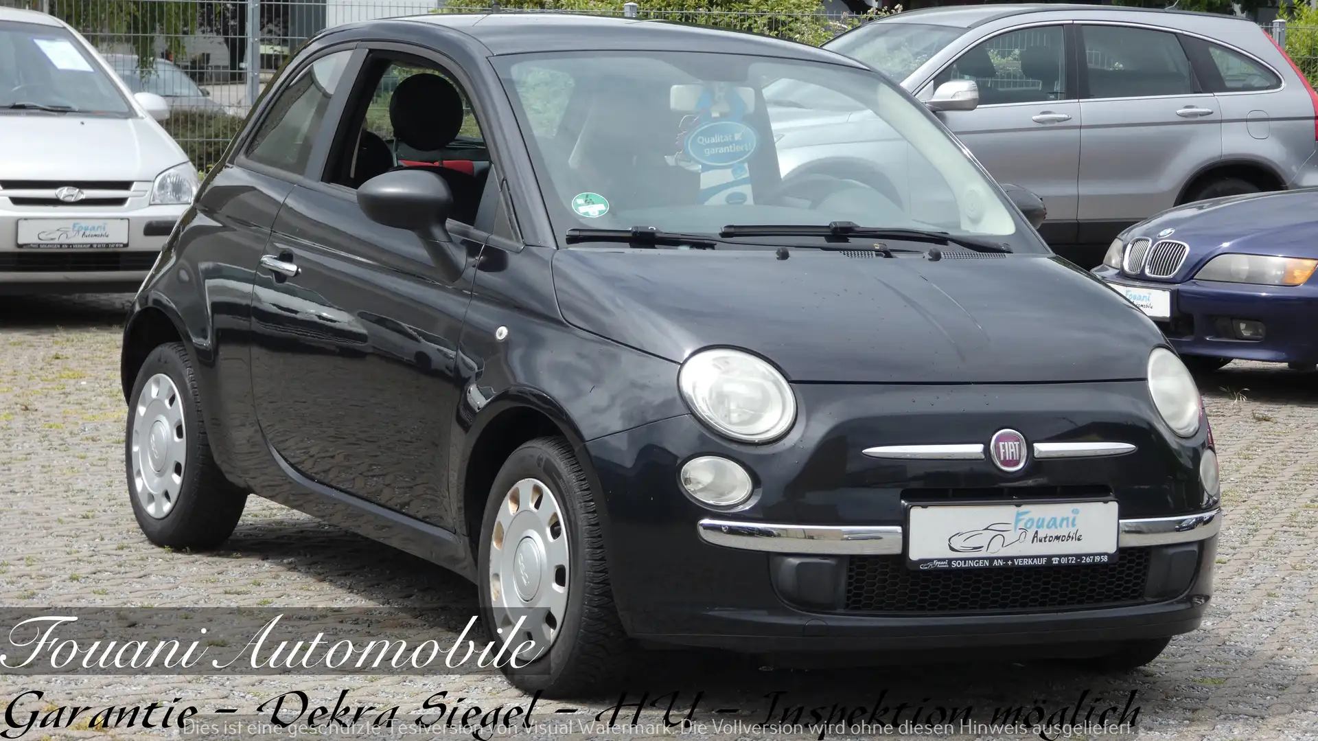 Fiat 500 Pop 12 Monate Garantie HU NEU Negro - 1