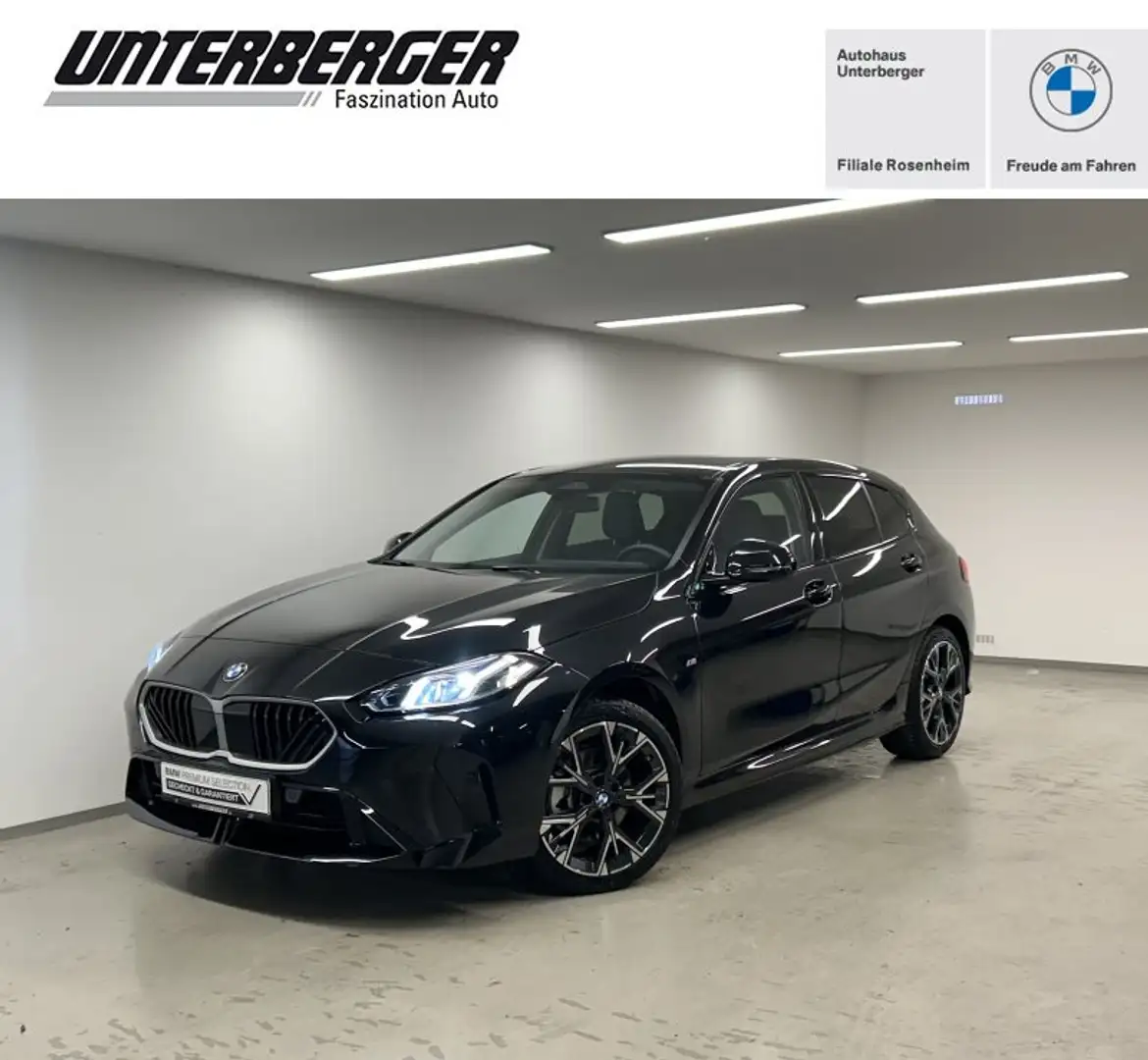 BMW 120 DA. Plus Parkass. Klimaaut. DAB AHK LED Shz. Schwarz - 1