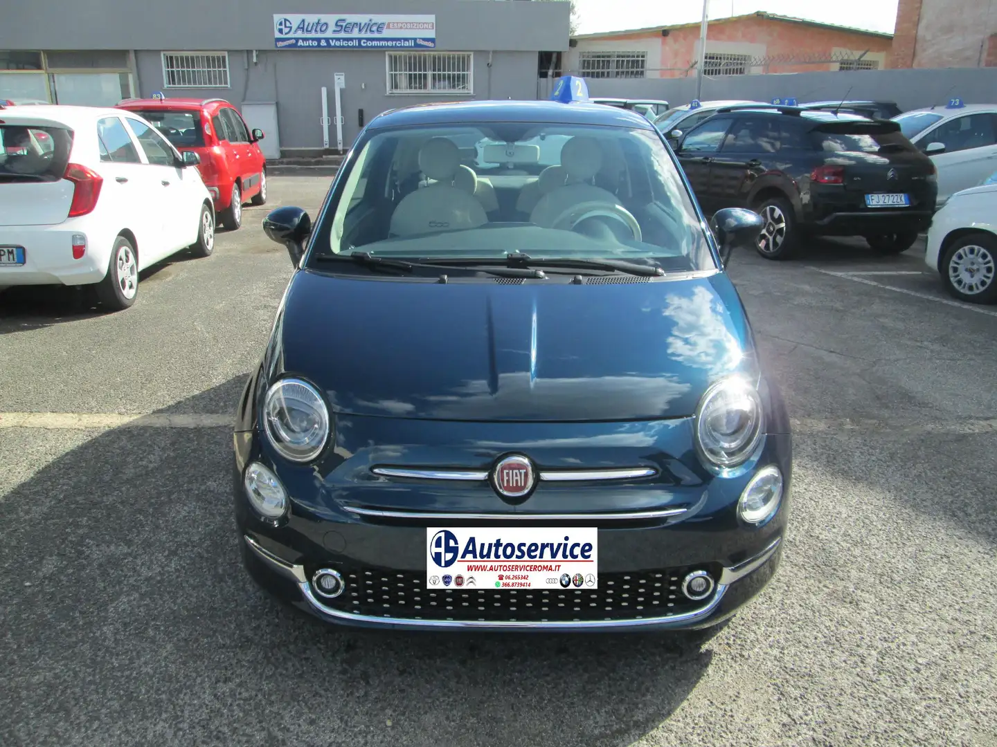 Fiat 500C 1.2 Lounge 69cv Blu/Azzurro - 1