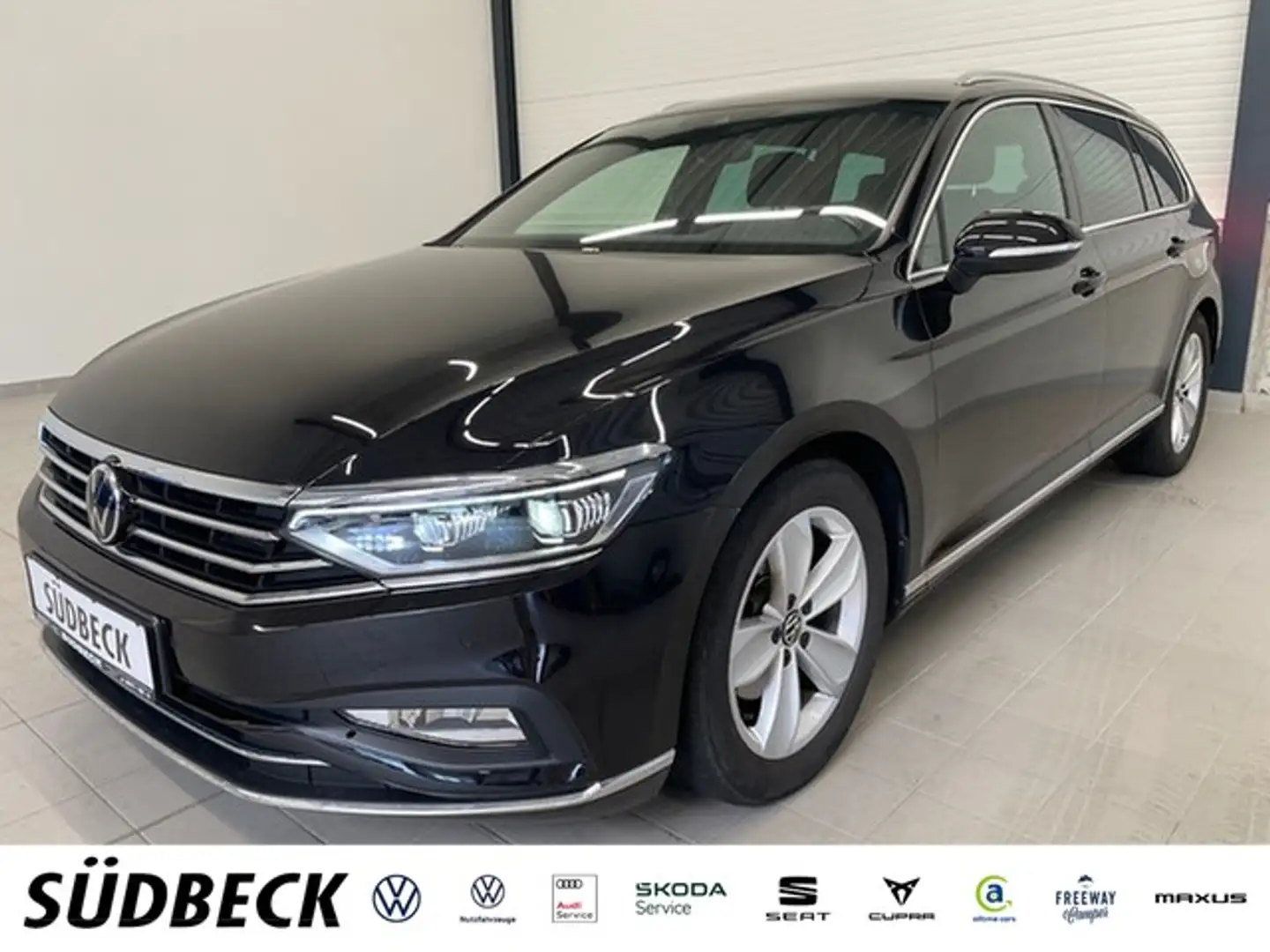 Volkswagen Passat Variant 2.0TDI Elegance 4Motion ACC+LANE+APP+KAMERA+MATRIX Schwarz - 1