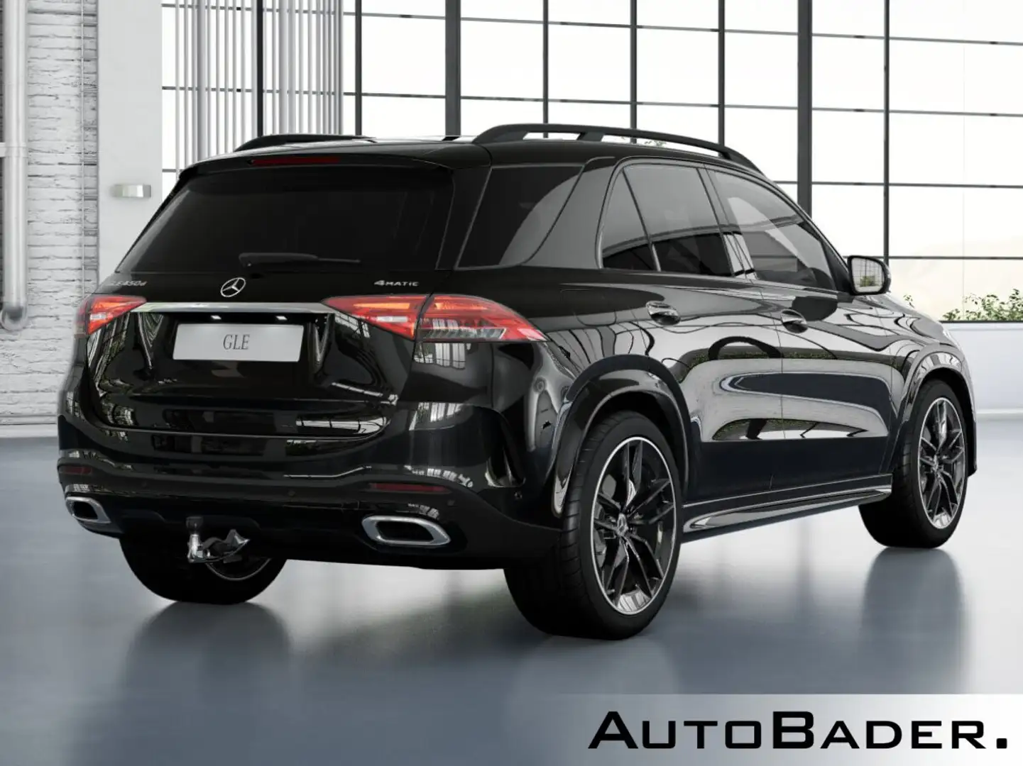 Mercedes-Benz GLE 450 GLE 450 d 4M AMG Stdhzg DISTR PSD HUD AHK AIRMAT Schwarz - 2