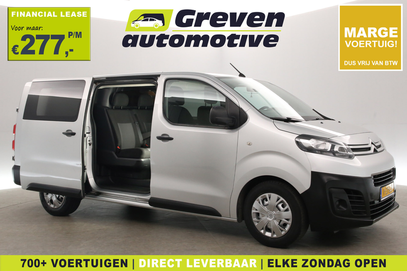 Citroen Jumpy 2.0 BlueHDI L3H1 | Marge | Dubbele Cabine | Clima