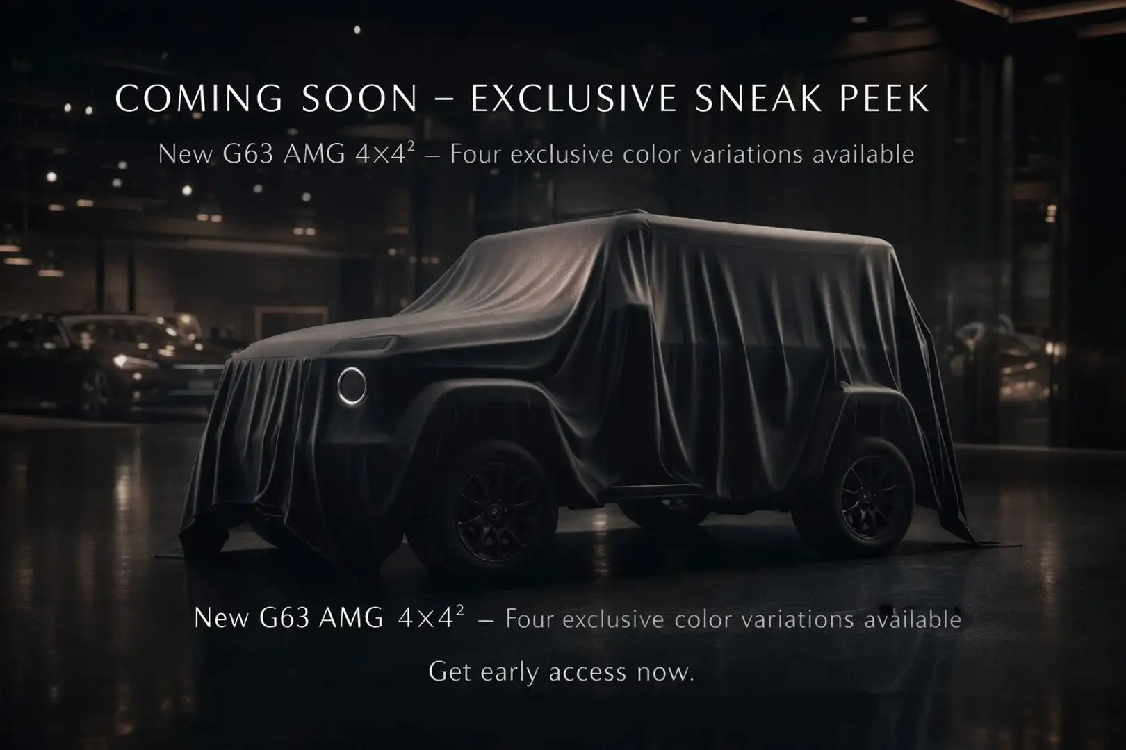 Mercedes-Benz G 63 AMG 4x4² | SAFARI | MOJAVESILVER | MANUFAKT Gris - 2