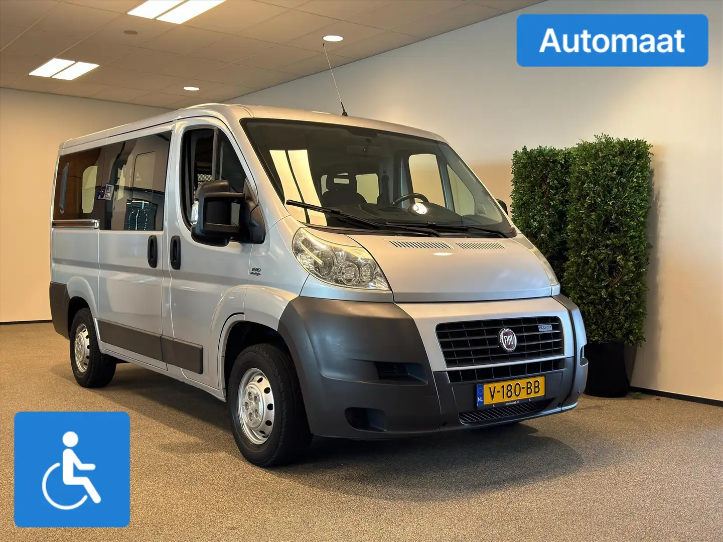 Fiat Ducato L1H1 Rolstoelbus Automaat Zilver - 1