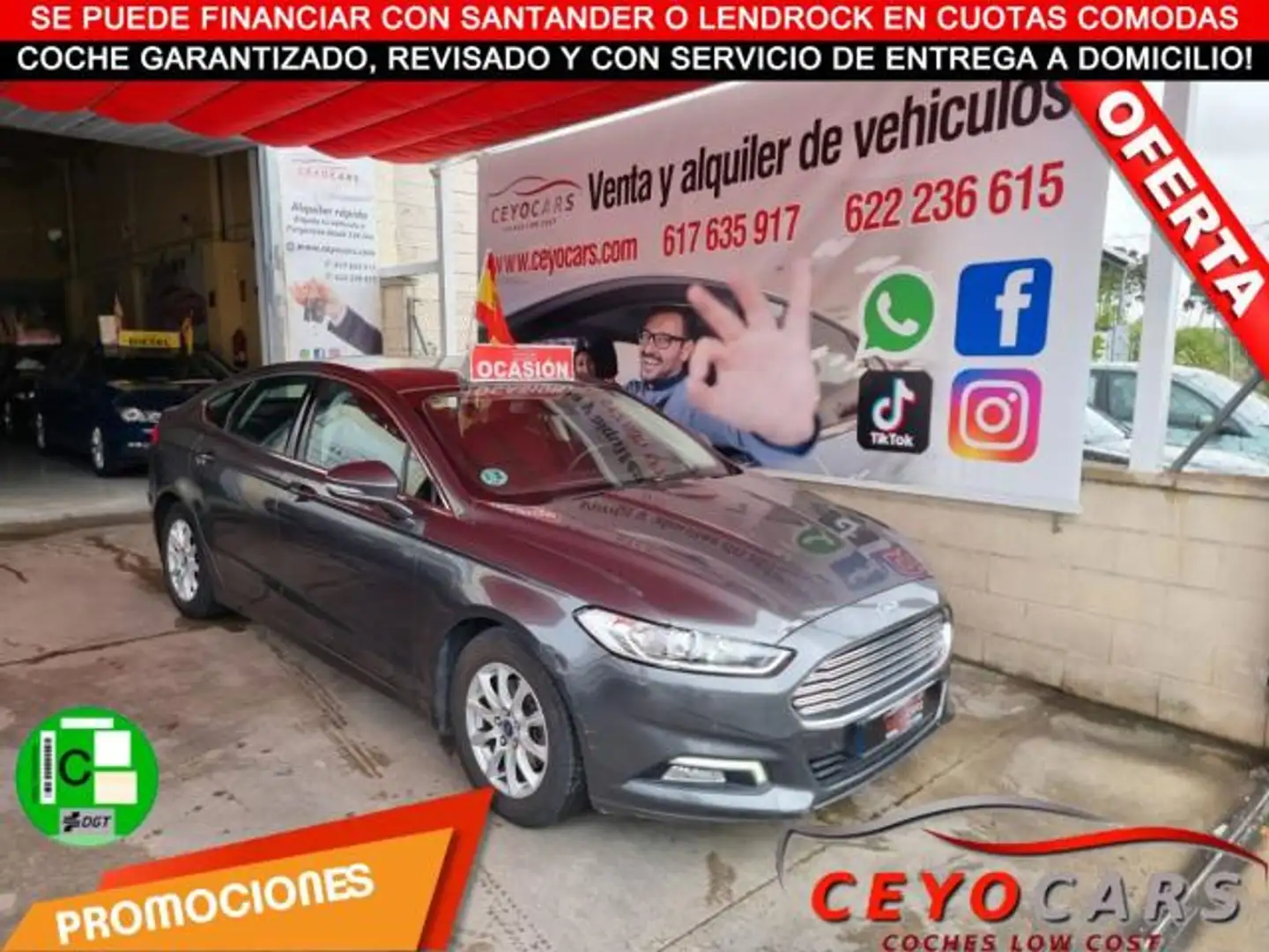 Ford Mondeo Berlina Trend 1.5 TDCi 88 kW (120 CV) Gris - 1