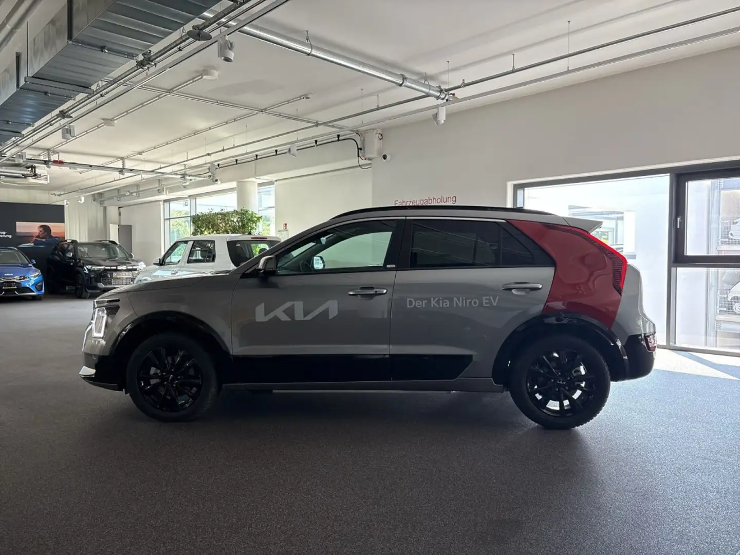 Kia e-Niro INS WP DW TEC REX DRG Klima Navi Leder Gris - 2