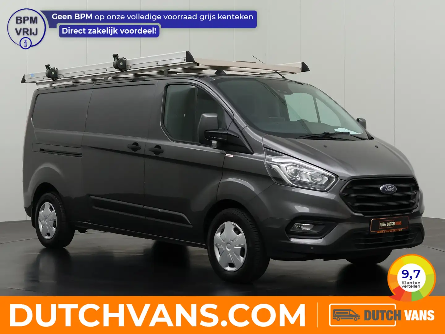 Ford Transit Custom 2.0TDI 170PK Automaat Lang | Imperiaal | Trekhaak Grau - 1