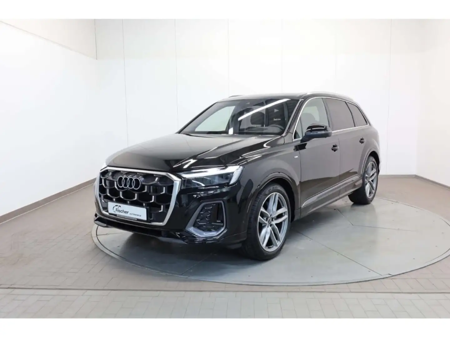 Audi Q7 50 TDI quattro S line Schwarz - 2