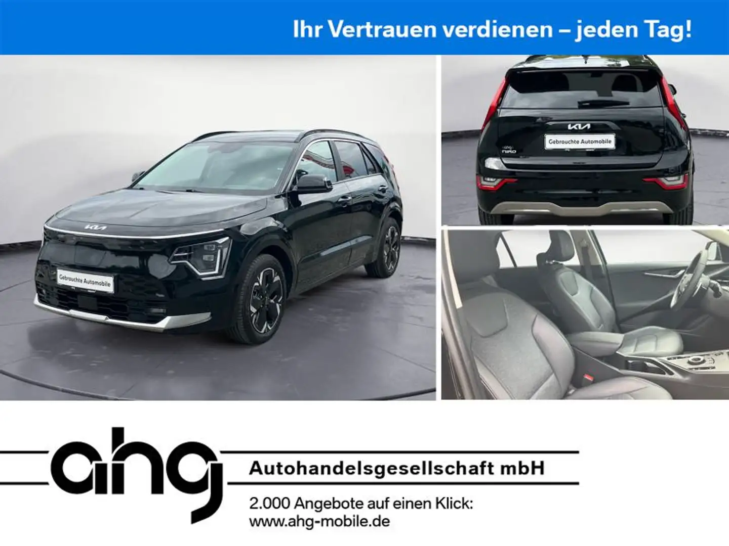 Kia Niro EV Inspiration ACC Head-Up Navi Negru - 1