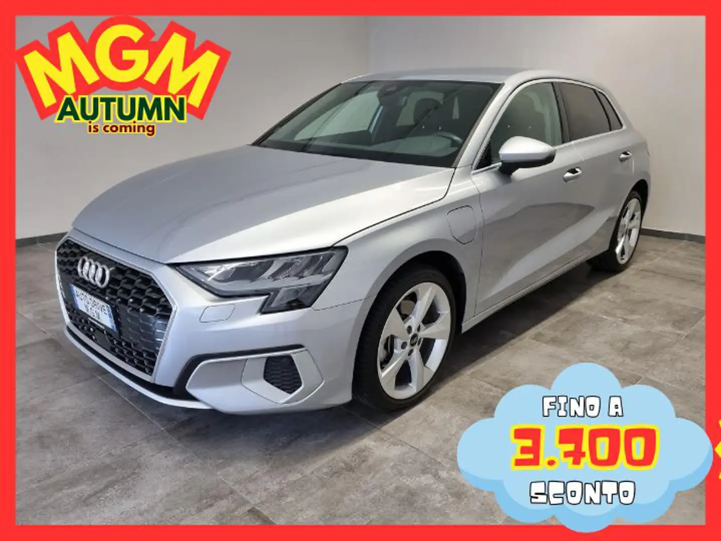 Audi A3 SPB 40 TFSI e S tronic Business 204 cv Silber - 1