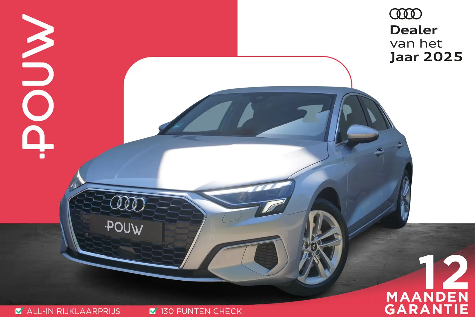 Audi A3 Sportback 35 TFSI 150pk Business edition | Cruise Grijs - 1