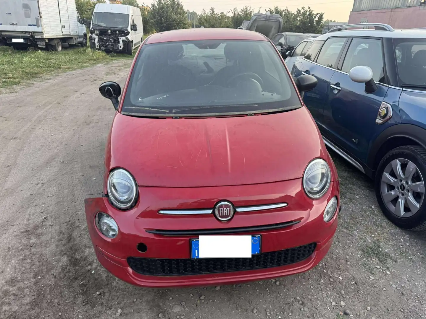 Fiat 500 1.0 Hybrid Rouge - 2