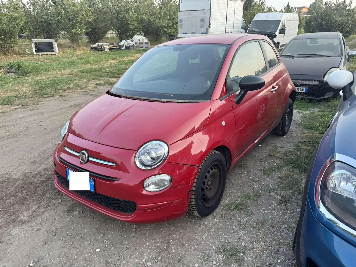 Fiat 500 1.0 Hybrid Rouge - 1