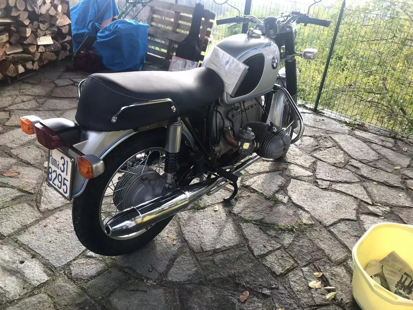 BMW R 75 Šedá - 2