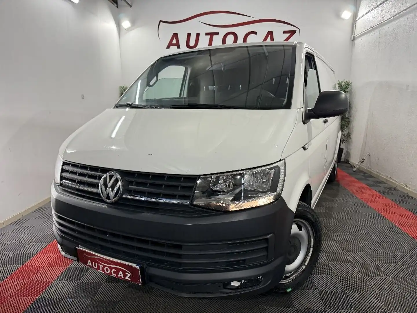 Volkswagen Transporter FOURGON TOLE LONG L2H1 2.0 TDI 204 DSG7 +CAMERA+ATTELAGE Blanc - 1