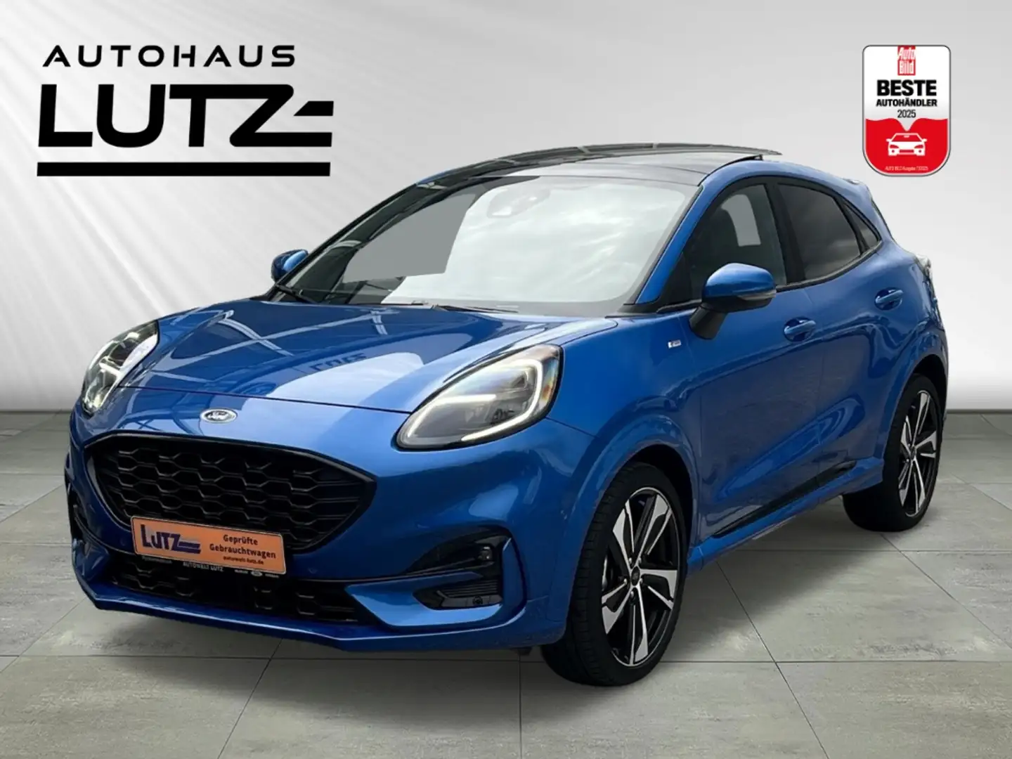 Ford Puma ST-Line X Klima Panodach ACC LED City Stop Navi Wi Bleu - 1