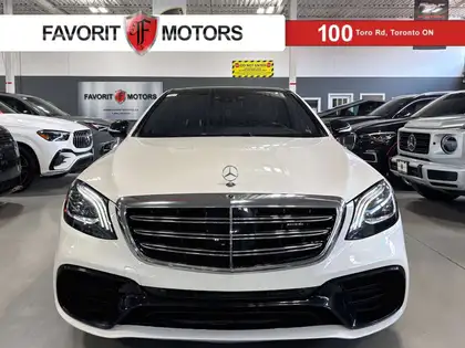 White 2018 Mercedes-Benz S-Class Sedan All-Wheel Drive Automatic