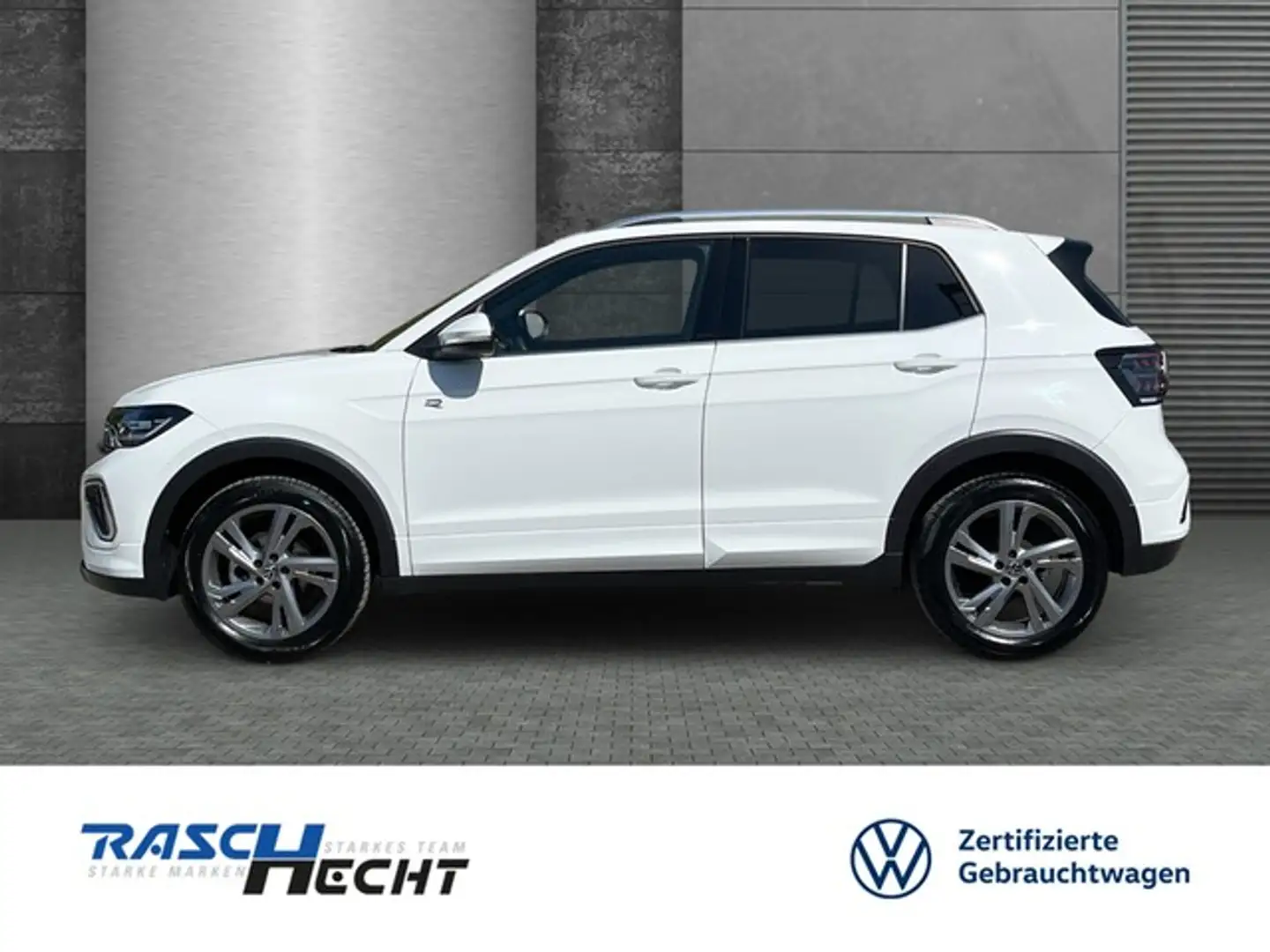 Volkswagen T-Cross R-Line 1.5 TSI DSG*AHK*LED*SHZ*NAVI Weiß - 2