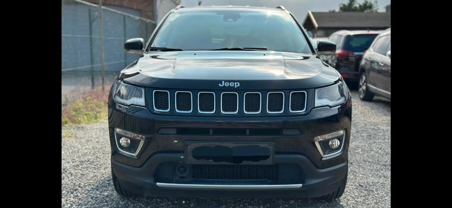 Jeep Compass Limited 4WD,1-Hand,Klima,Alu,Scheckheft Schwarz - 2