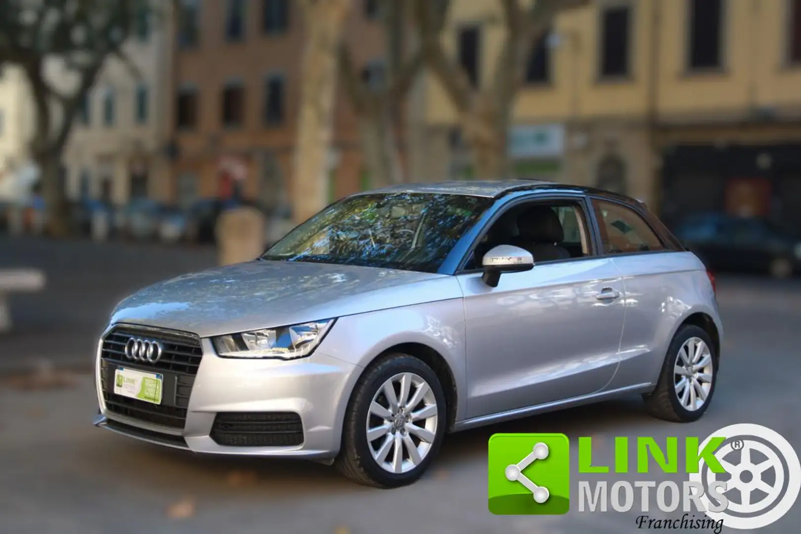 Audi A1 1.4 TDI S Tronic Ultra Metal plus NEOPATENTATI Argent - 1