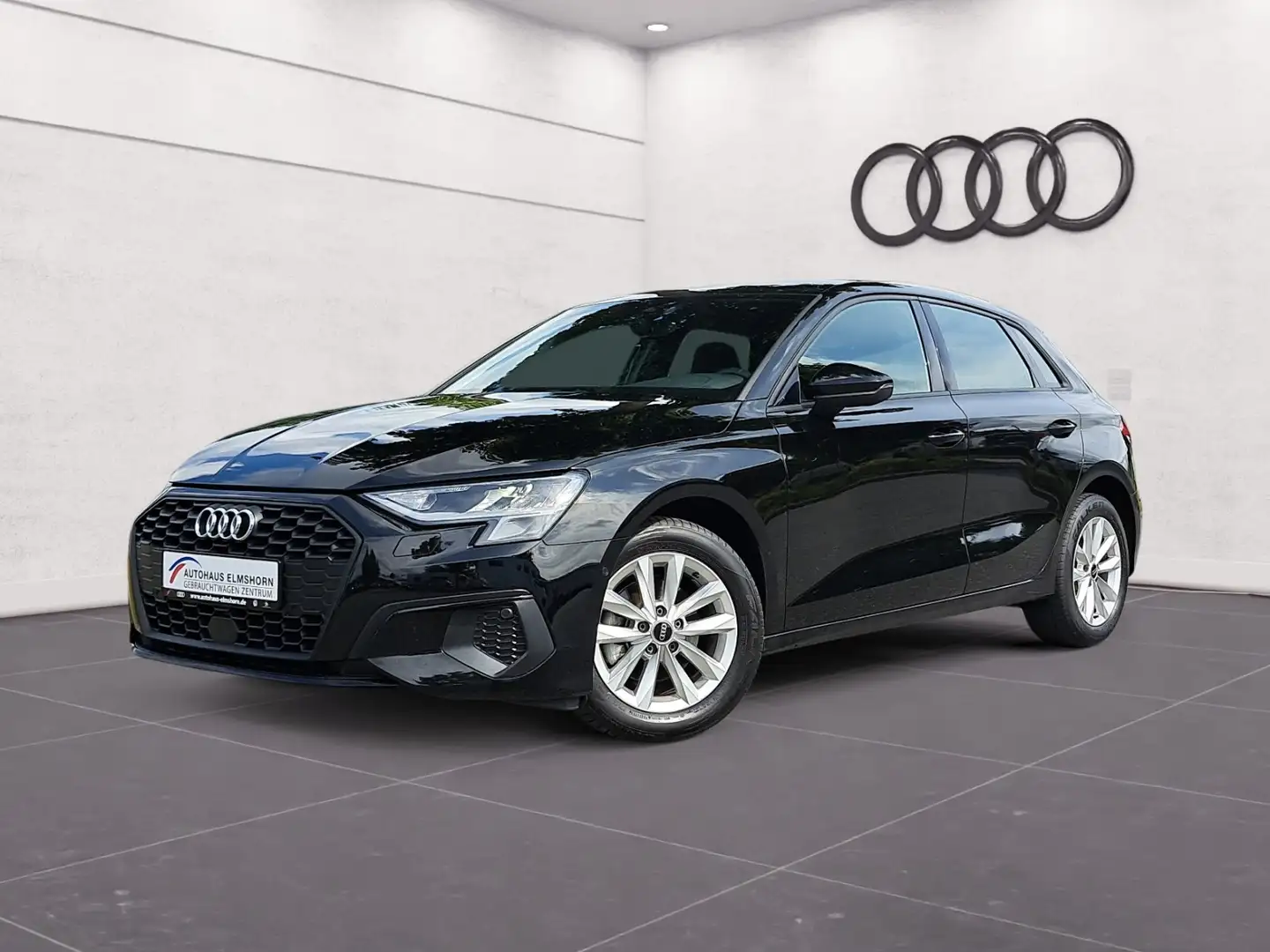 Audi A3 Sportback 35 TDI S tronic NAV APP GRA DAB PDC SHZ Schwarz - 2