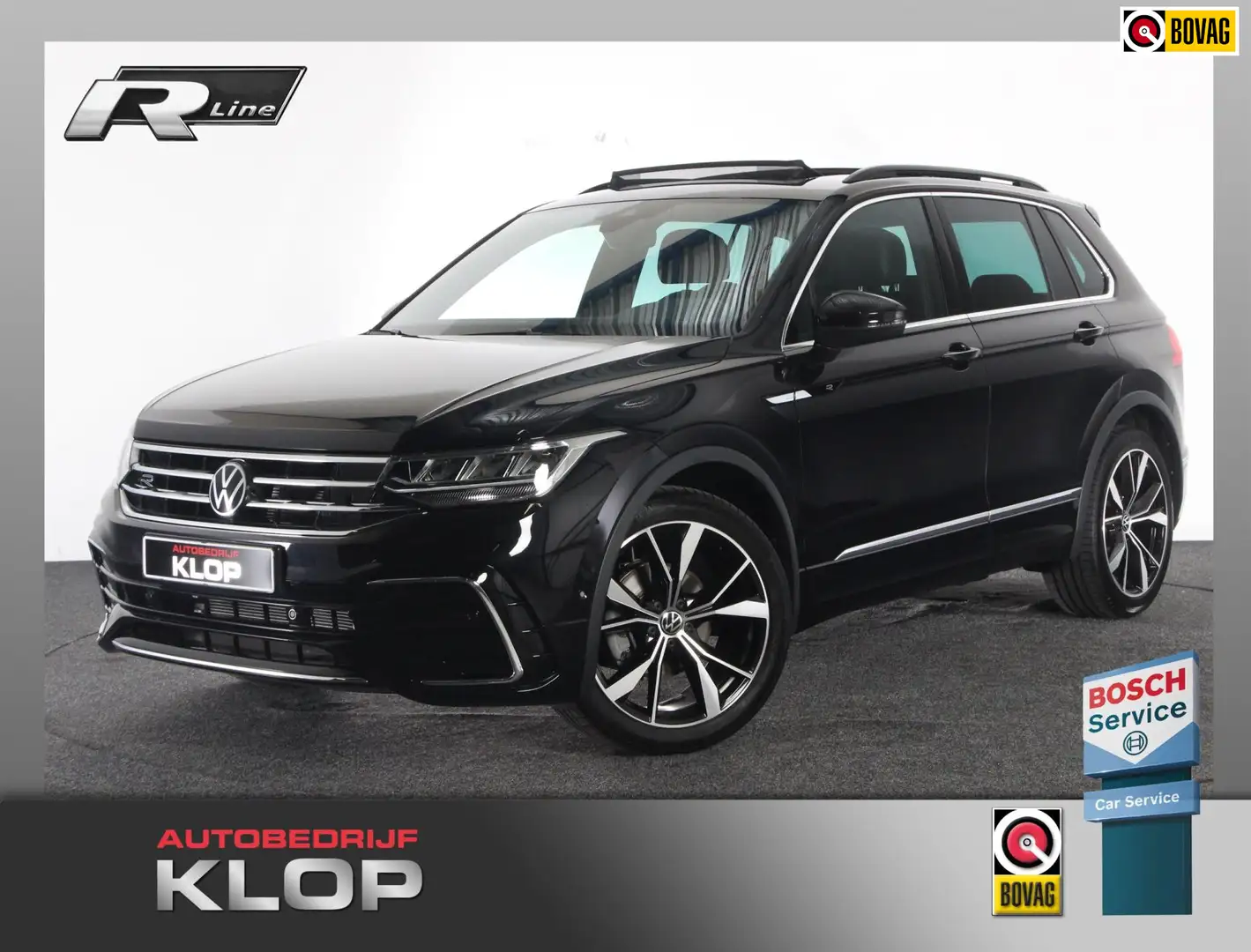 Volkswagen Tiguan 1.5 TSI R-Line | panoramadak | trekhaak. Zwart - 1