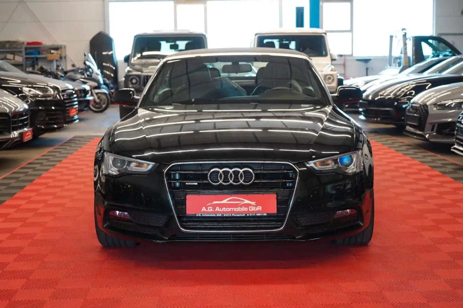 Audi A5 3.0 TDI Cabrio S-Line Quattro 2.Hand*Bi-Xenon Schwarz - 2