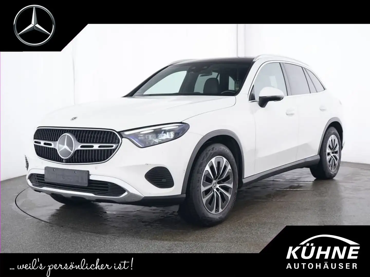 Mercedes-Benz GLC 220 d 4M+Pano+Digital Light+Guard360+4xSitzh Weiß - 1