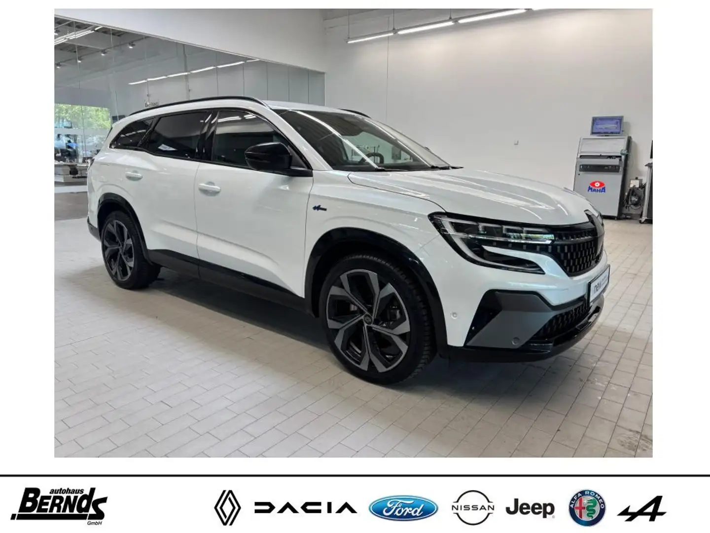 Renault Espace E-TECH Full Hybrid 200 Esprit Alpine 7-Sitzer PDC Bianco - 2