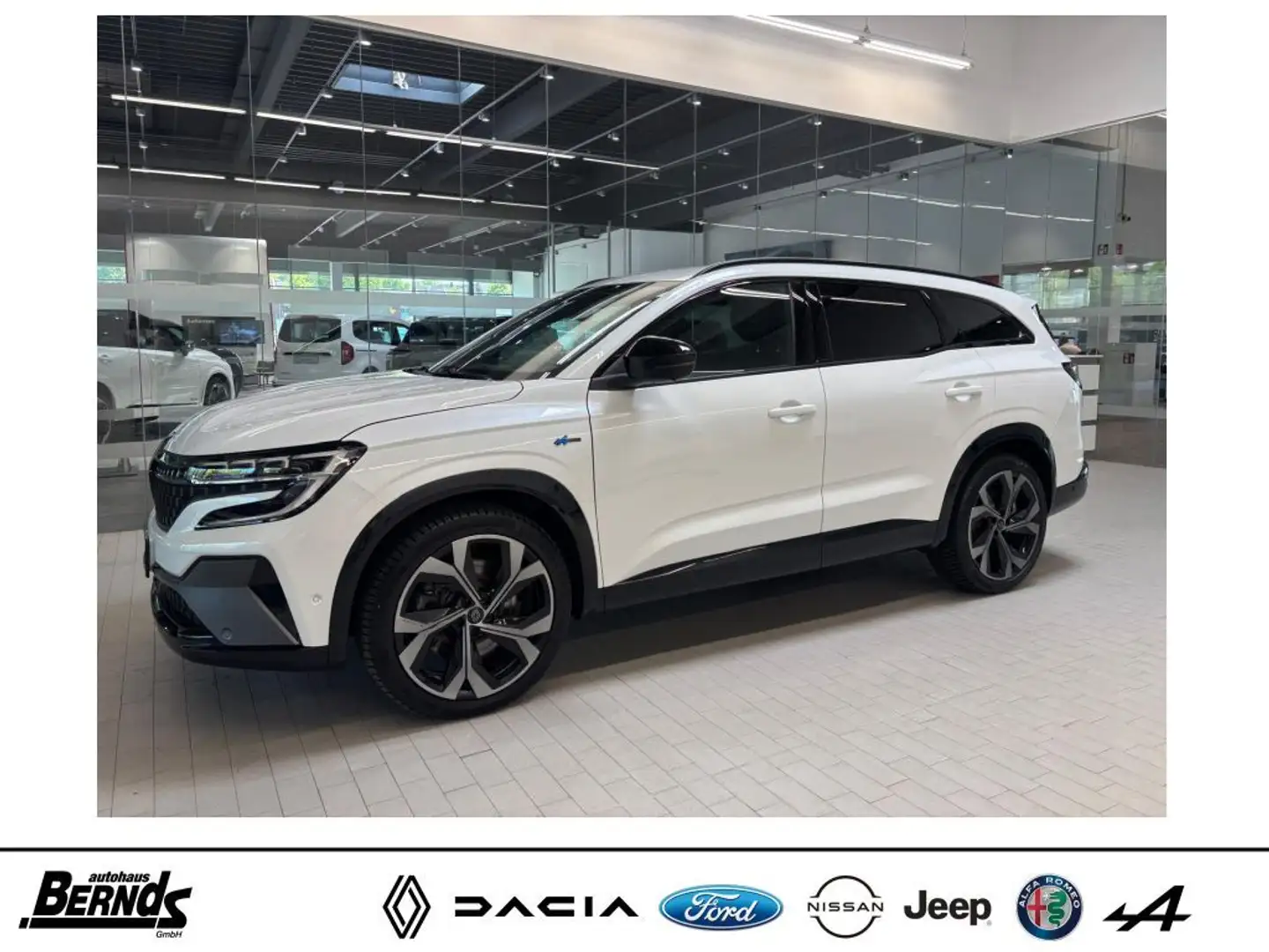 Renault Espace E-TECH Full Hybrid 200 Esprit Alpine 7-Sitzer PDC White - 1