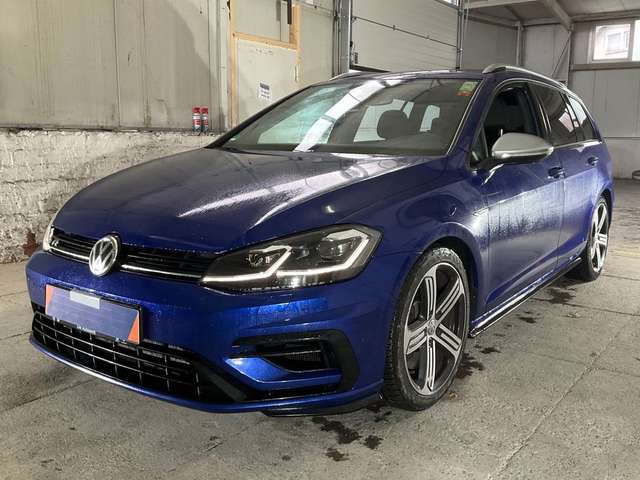 Imagine Volkswagen Golf Variant R Facelift LED Service neu TÜV neu Lapiz Blue