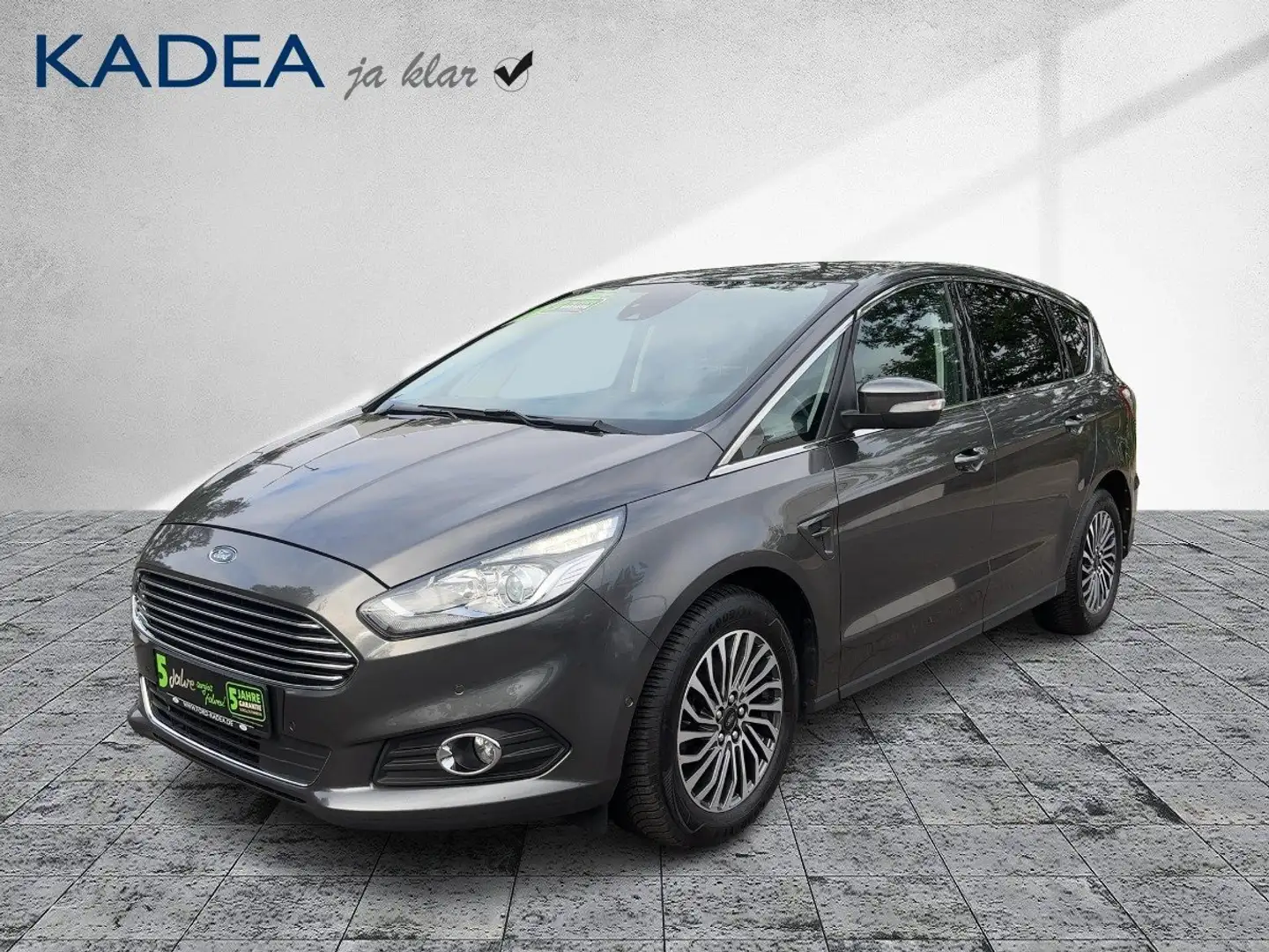 Ford S-Max 2.0 Titanium AHK|Navi|Sitzheiz|Kamera|ACC Grau - 2