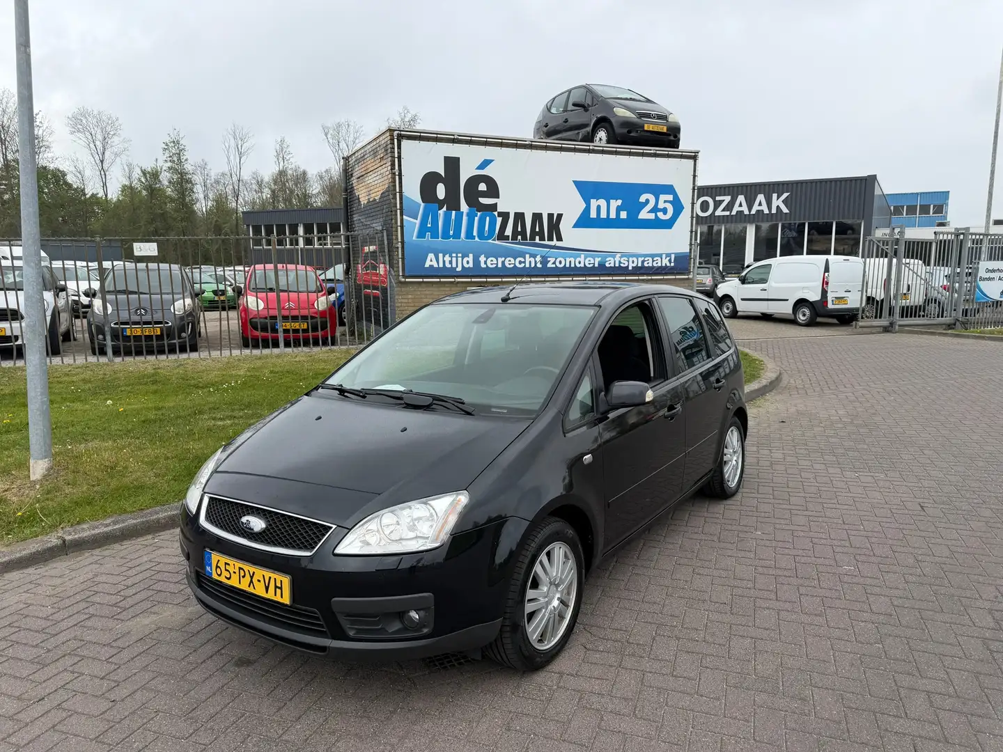 Ford Focus C-Max 2.0-16V Ghia Incl NW Keuring! Schwarz - 1
