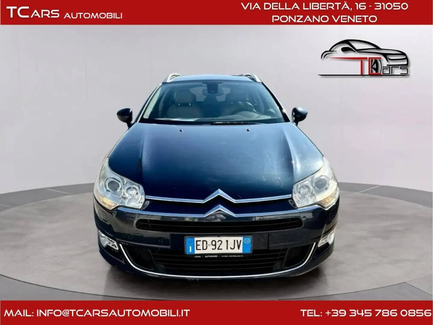 Citroen C5 2.0HDI-AUTOM-GARANZ 3 ANNI-IN OFFERTA FINO SABATO Blu/Azzurro - 2