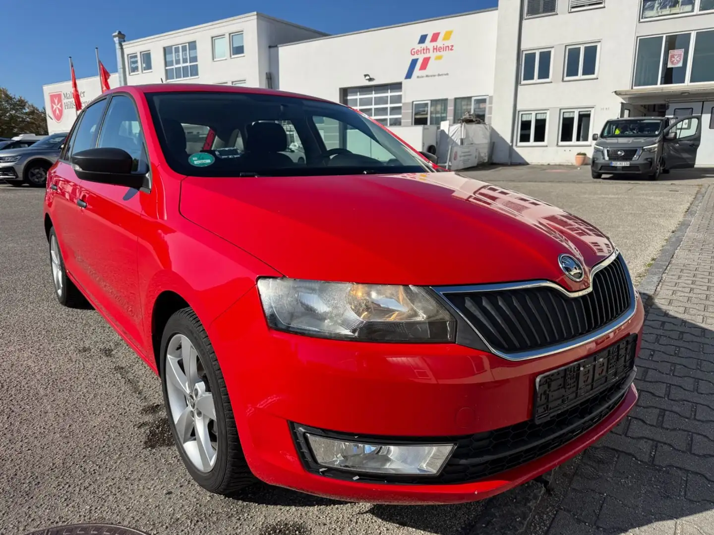 Skoda Rapid/Spaceback Spaceback 1.2 TSI Cool Edition Rot - 2