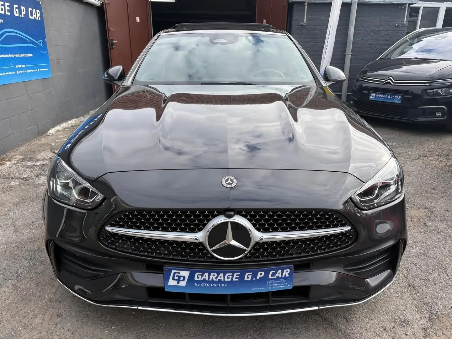 Mercedes-Benz C 220 d AMG Line | | BURMESTER | TOIT PANO | FULL LED Gris - 2