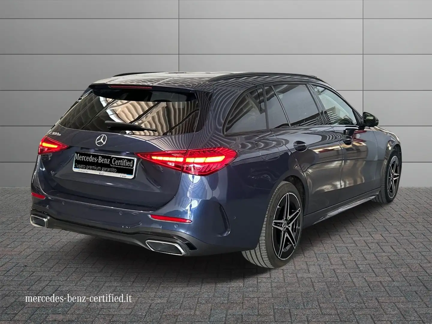 Mercedes-Benz C 300 C SW 300 e phev AMG Line Advanced auto Blu/Azzurro - 2