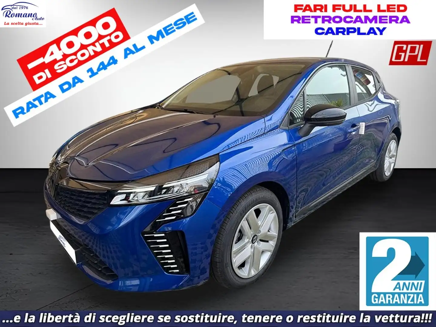 Renault Clio TCe 100 CV GPL Evolution Blu/Azzurro - 1