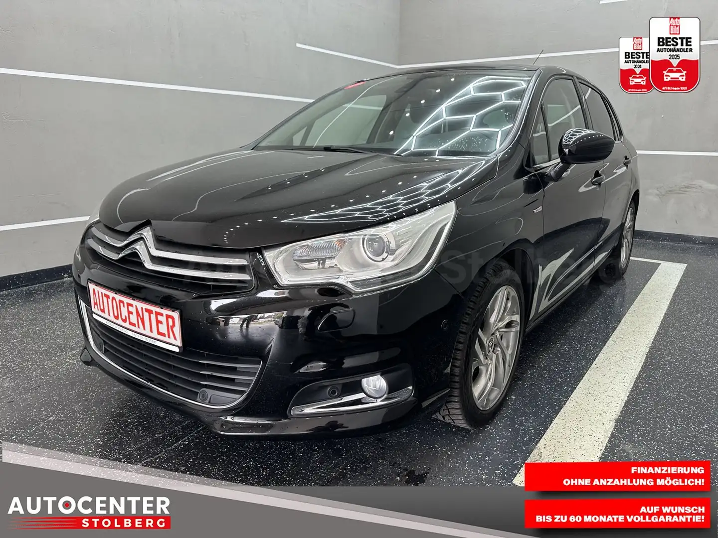 Citroen C4 Exclusive "PANO-SITZH-KLIMA-MULTI-PDC-ALU" Schwarz - 1