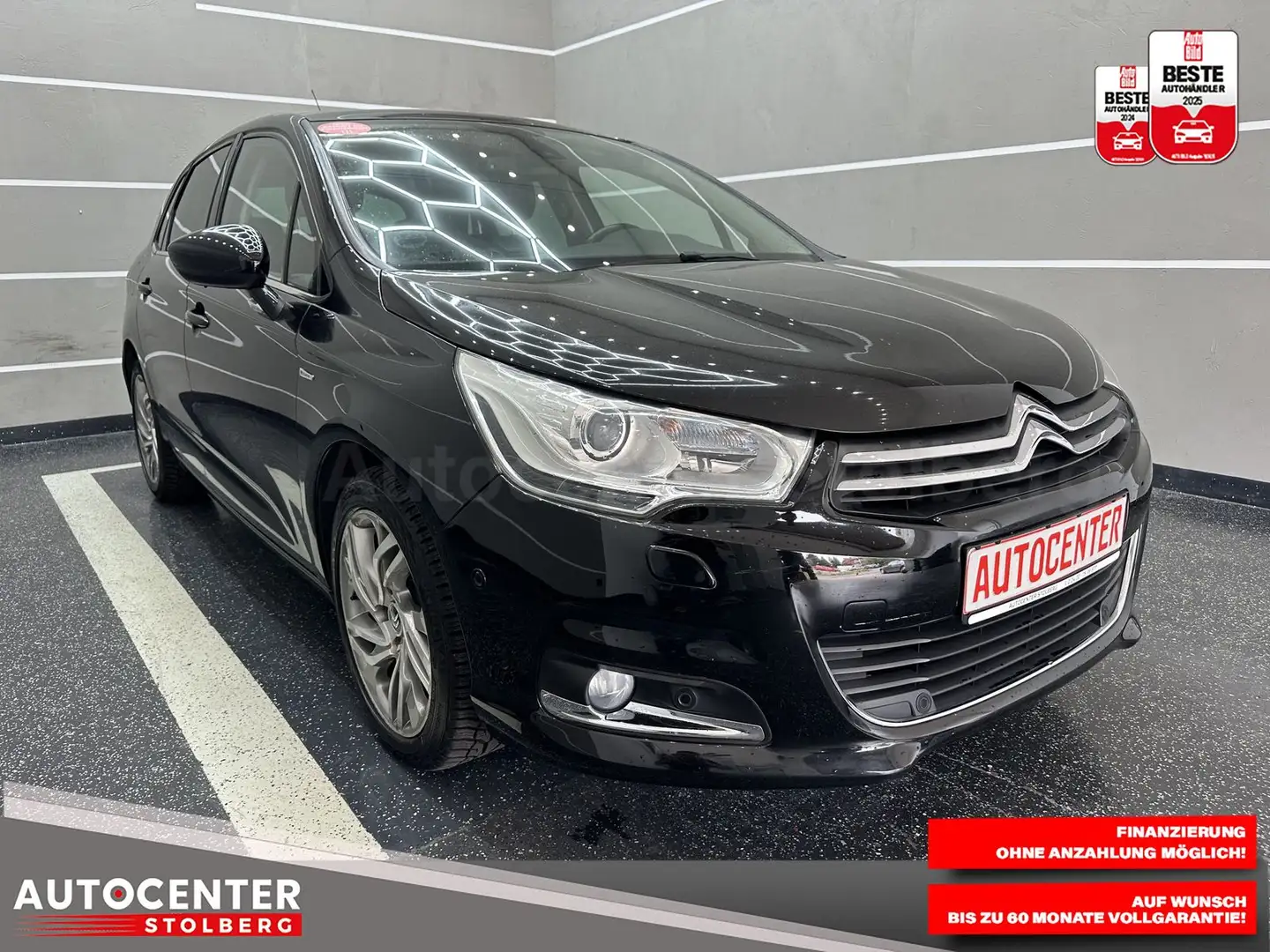 Citroen C4 Exclusive "PANO-SITZH-KLIMA-MULTI-PDC-ALU" Schwarz - 2
