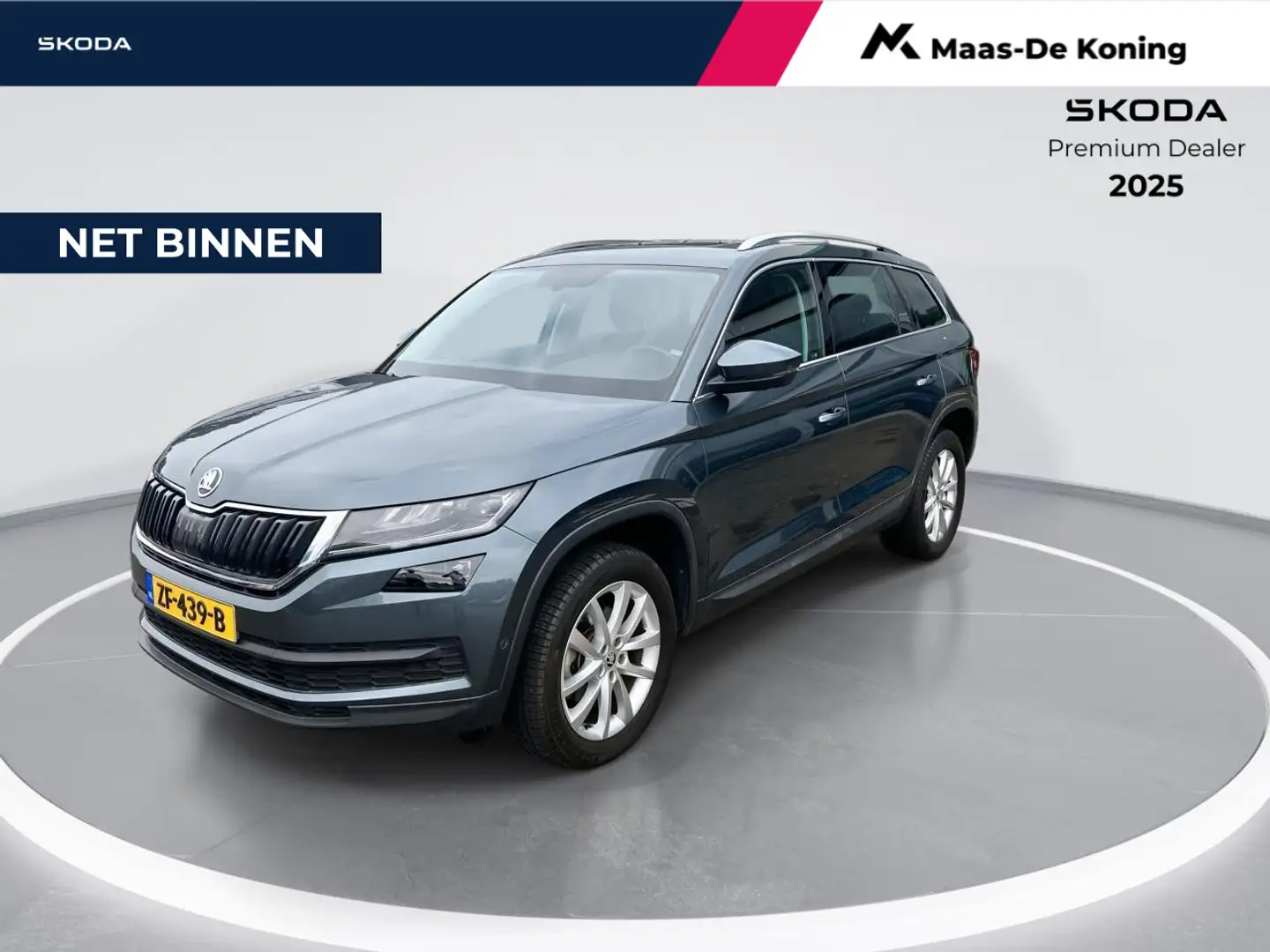 Skoda Kodiaq 1.5 Tsi 150pk DSG Style Business · Apple/Android C Grijs - 1