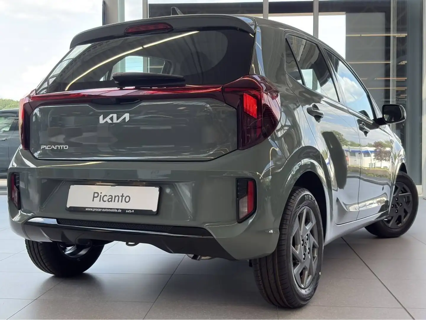 Kia Picanto 1.0 GDI VISION+NAV+KAMERA+PDC+BT Grün - 2