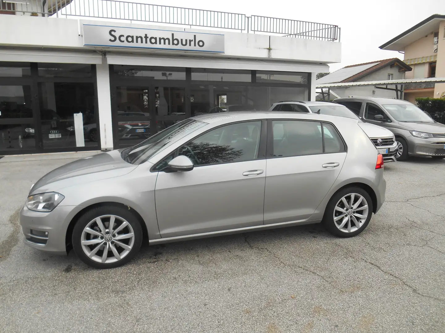 Volkswagen Golf Golf VII 2013 5p 1.6 tdi (btdi) Highline 110cv dsg Gris - 1